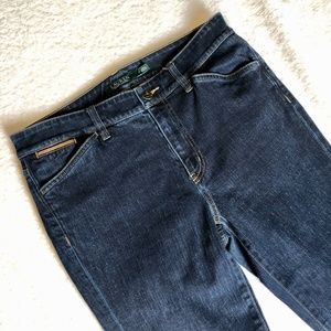 Ralph Lauren Dark Wash Bootcut Jeans - Size 6
